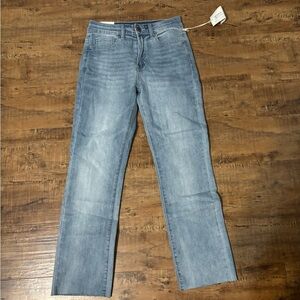 Grace & Lace Light Blue Straight Leg Jeans